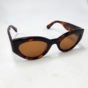 Wonderland round cateye sunglasses - Bombay Beach - Tortoise Brown - 51/23/150